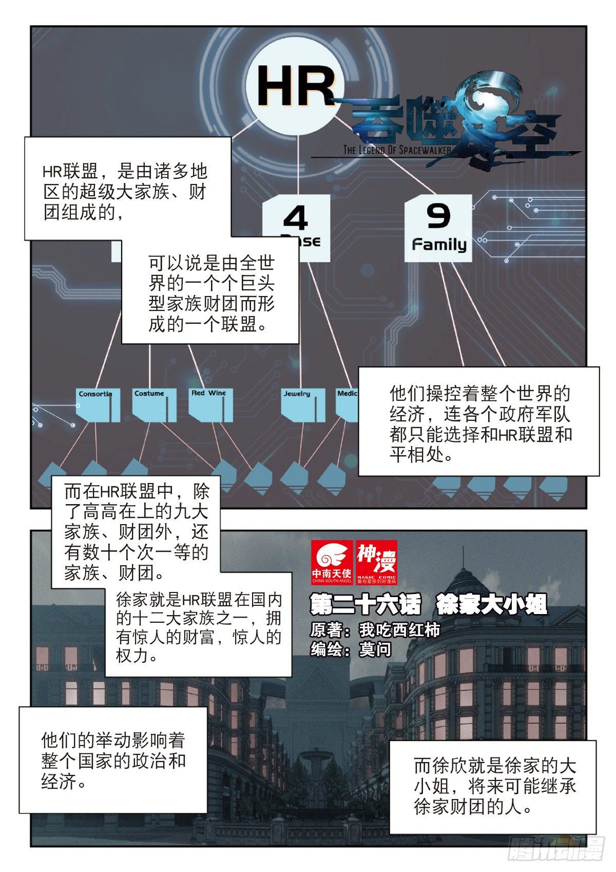 吞噬星空（神漫版）漫画,26 徐家大小姐（上）1图