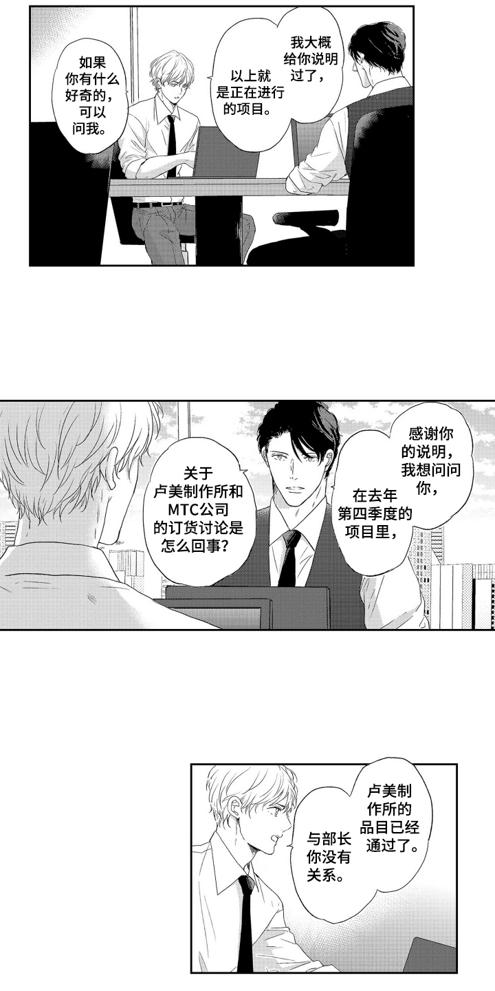 我的替补上司漫画,第1话4图