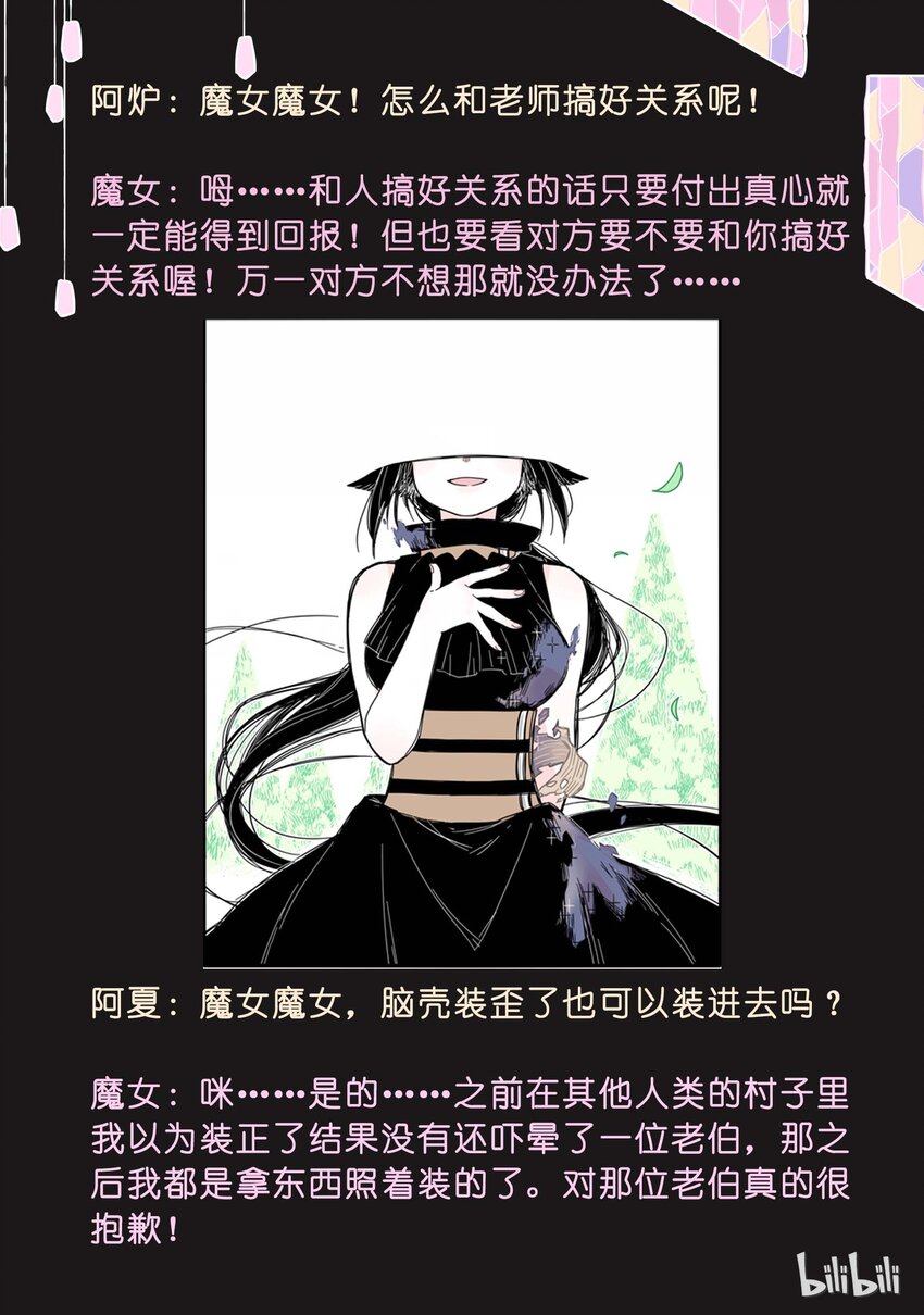 无脑魔女漫画,互动1 一本脏兮兮的书13图