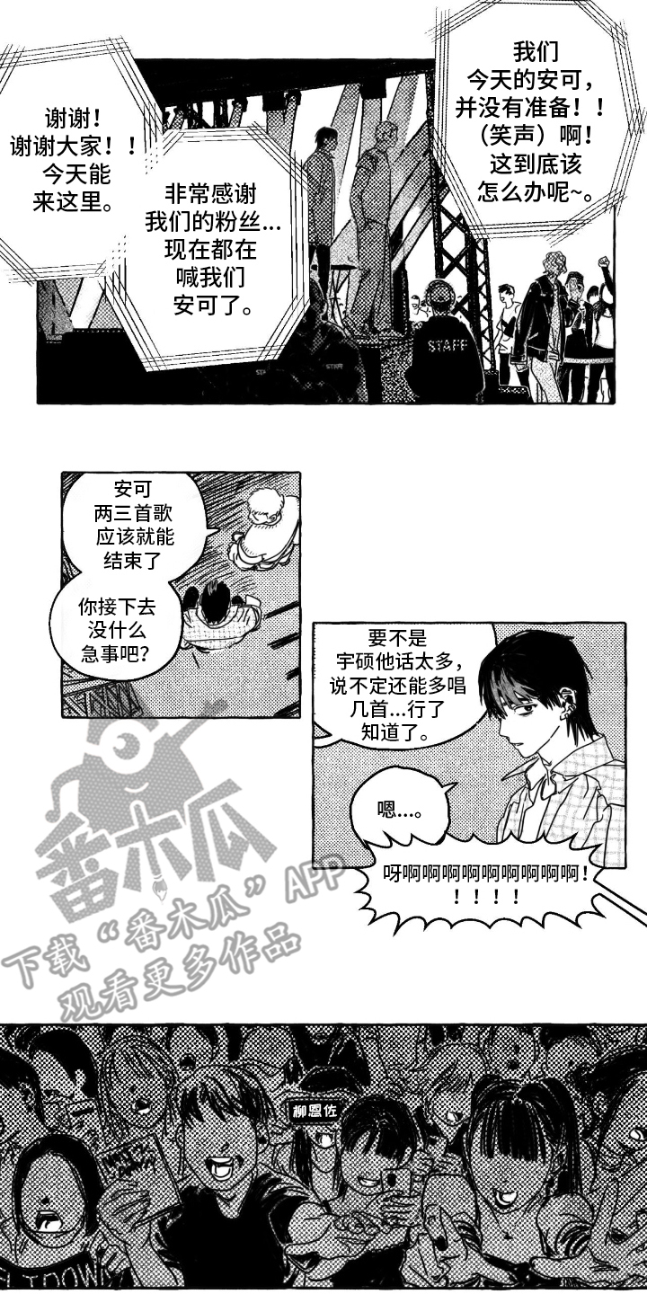 追星族甜心漫画,第1话2图