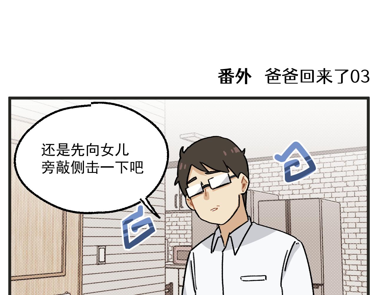 穿越成为“玛丽叔”漫画,番外 爸爸回来了3图