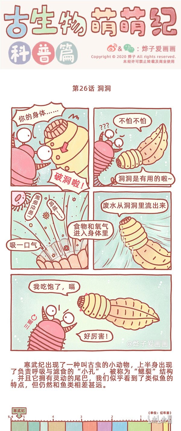 古生物萌萌纪（科普篇）漫画,第26话 洞洞1图