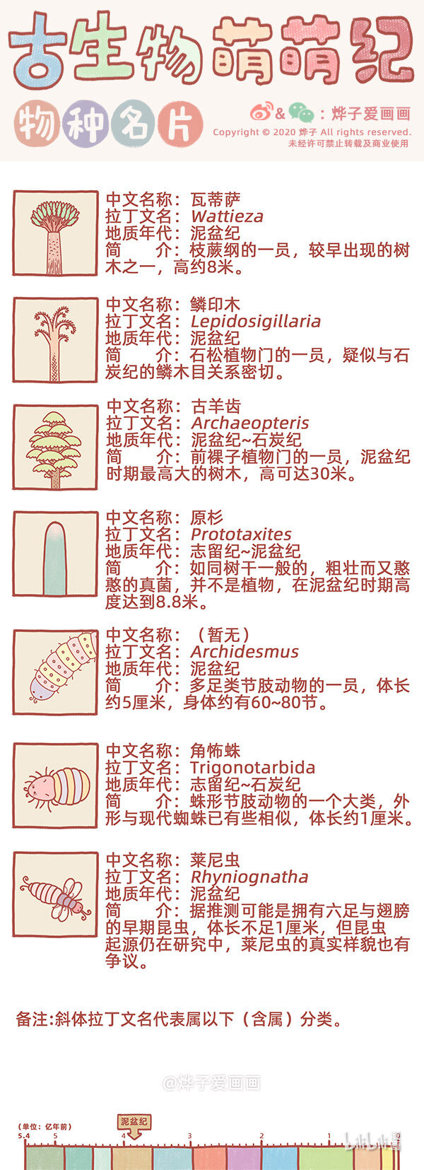 物种名片 泥盆纪30