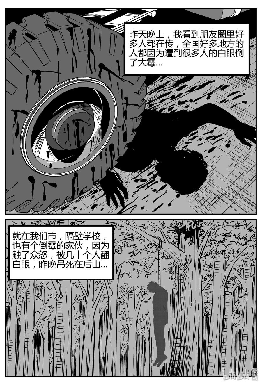 小智怪谈漫画,267 以眼杀人（1）1图