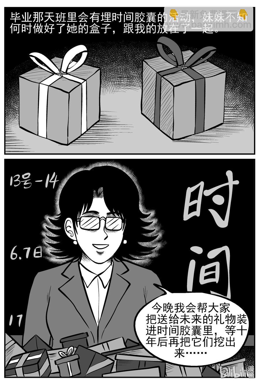 小智怪谈漫画,212 时间胶囊（1）4图