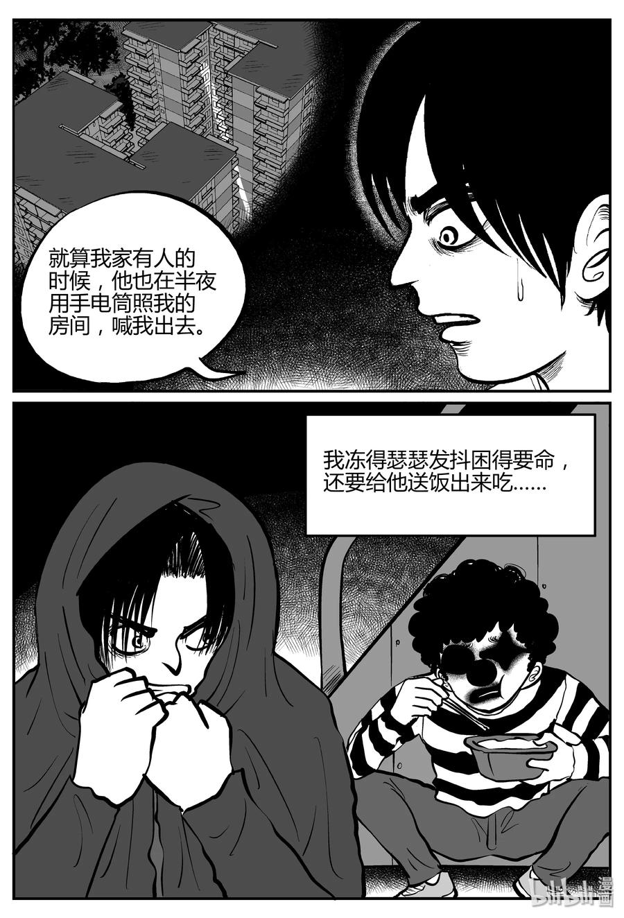 小智怪谈漫画,273 小丑（4）2图