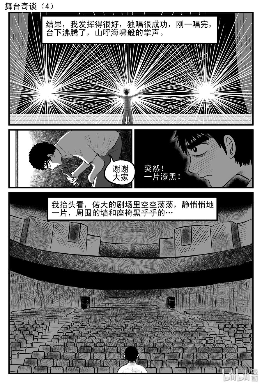 小智怪谈漫画,119 舞台怪谈+完美犯罪4图