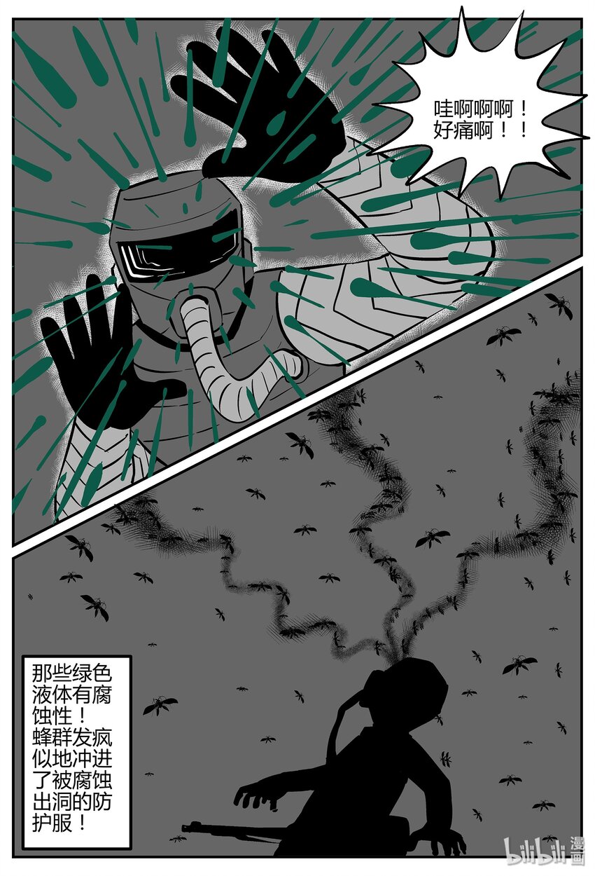 小智怪谈漫画,040 它：蜂群（1）2图