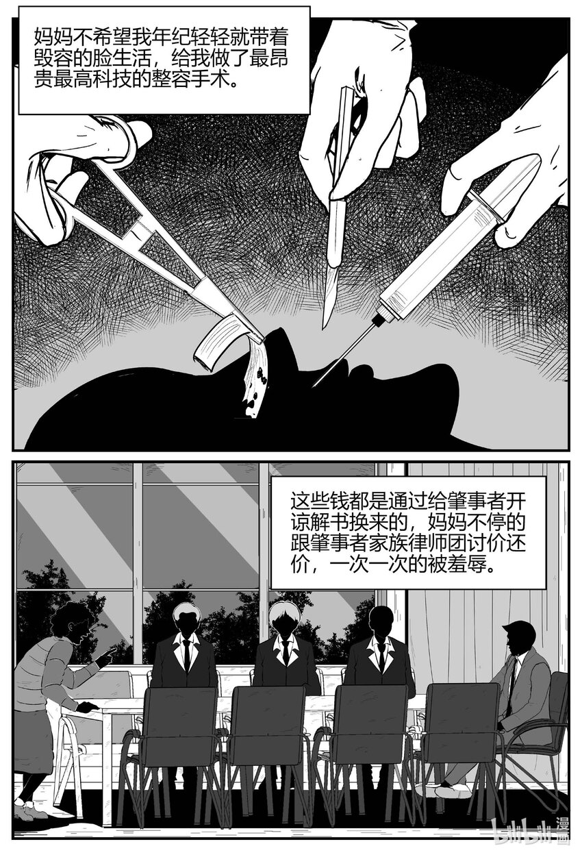 小智怪谈漫画,703 不可名状之屋5图