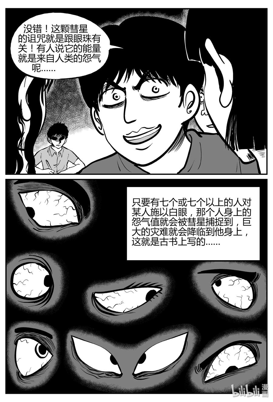 小智怪谈漫画,267 以眼杀人（1）5图