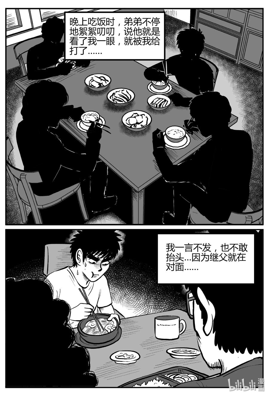 小智怪谈漫画,268 以眼杀人（2）5图