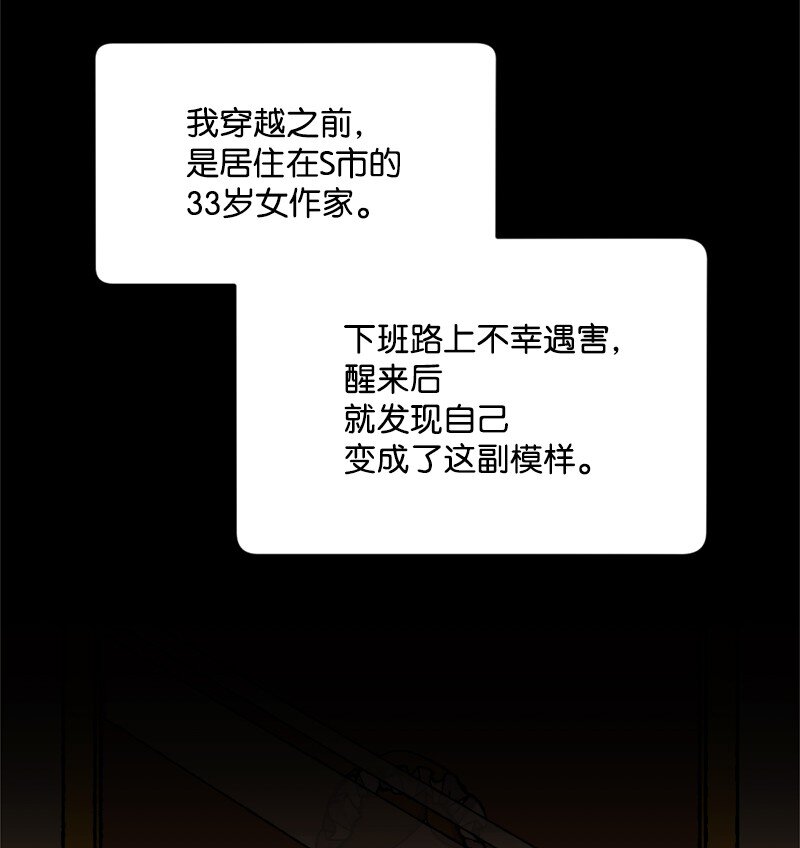 穿越成炮灰的我绝不认输漫画,01 我穿越了？3图