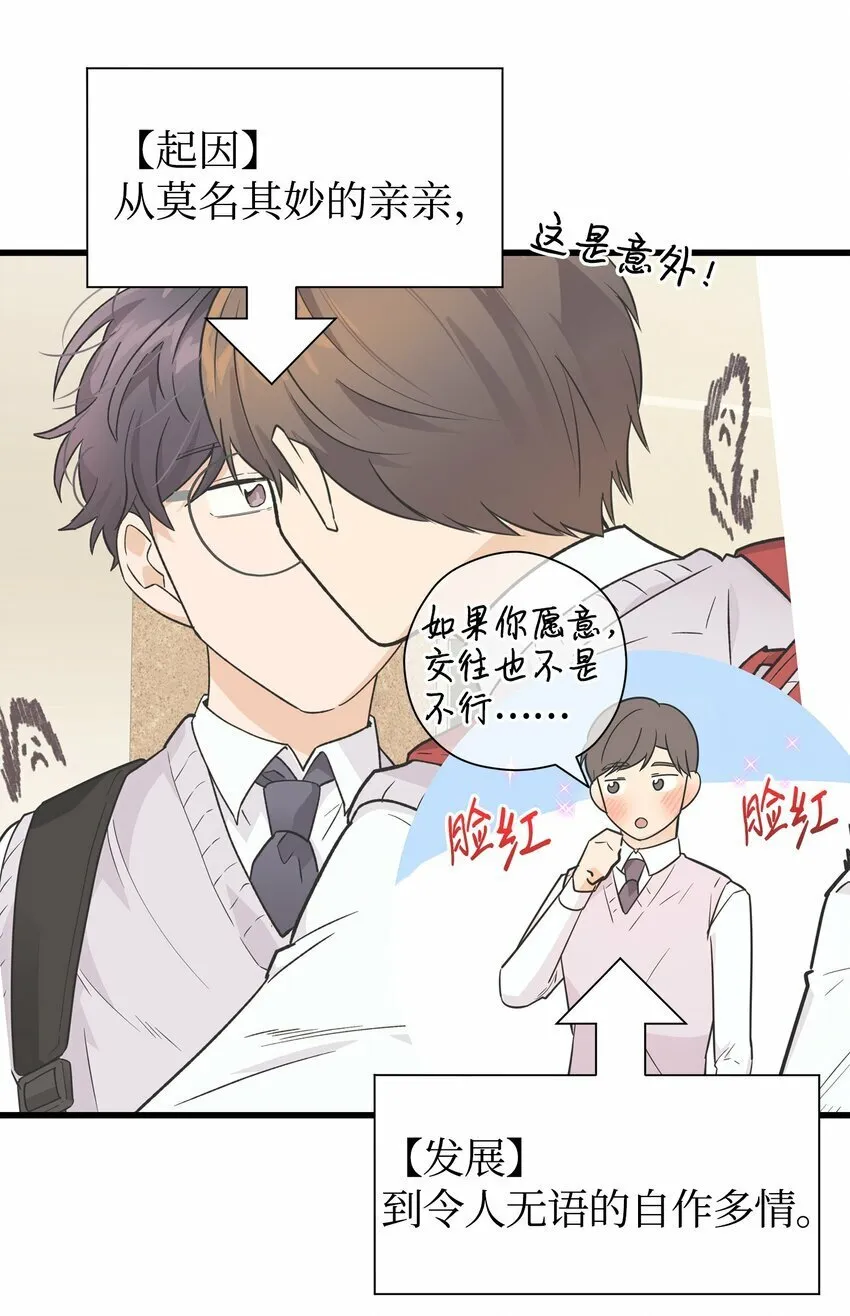 我朋友长得真帅漫画,09 我喜欢上他了3图