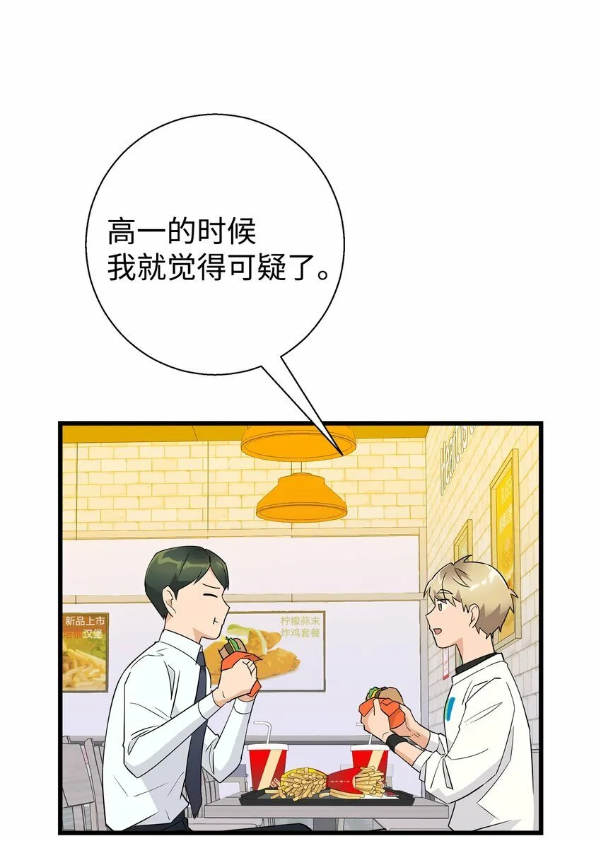 我朋友长得真帅漫画,10 褐色头发4图