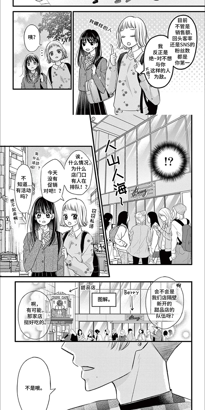 精致的靓装女孩漫画,第2话2图