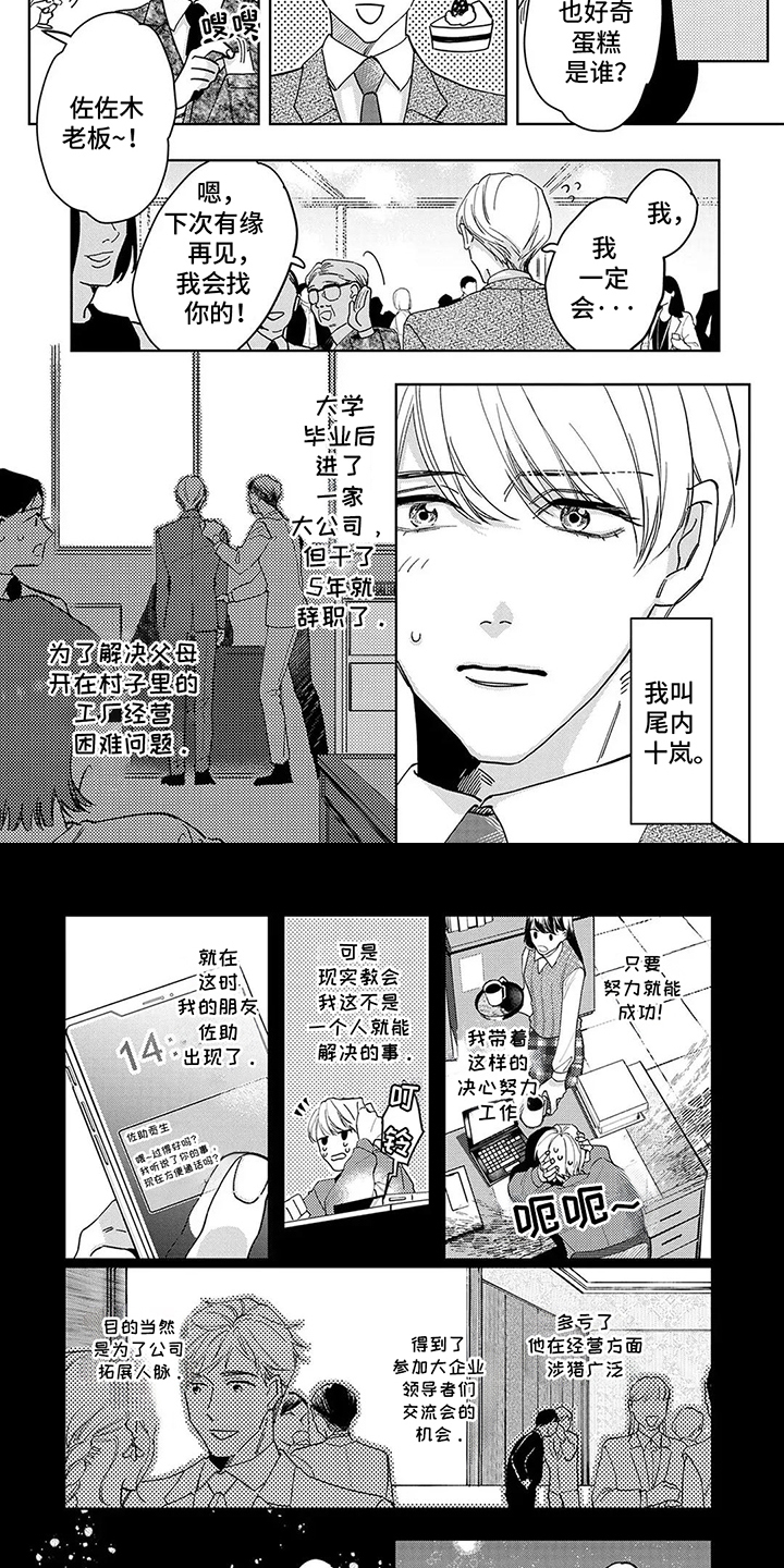 蛋糕与叉子漫画,第1话4图