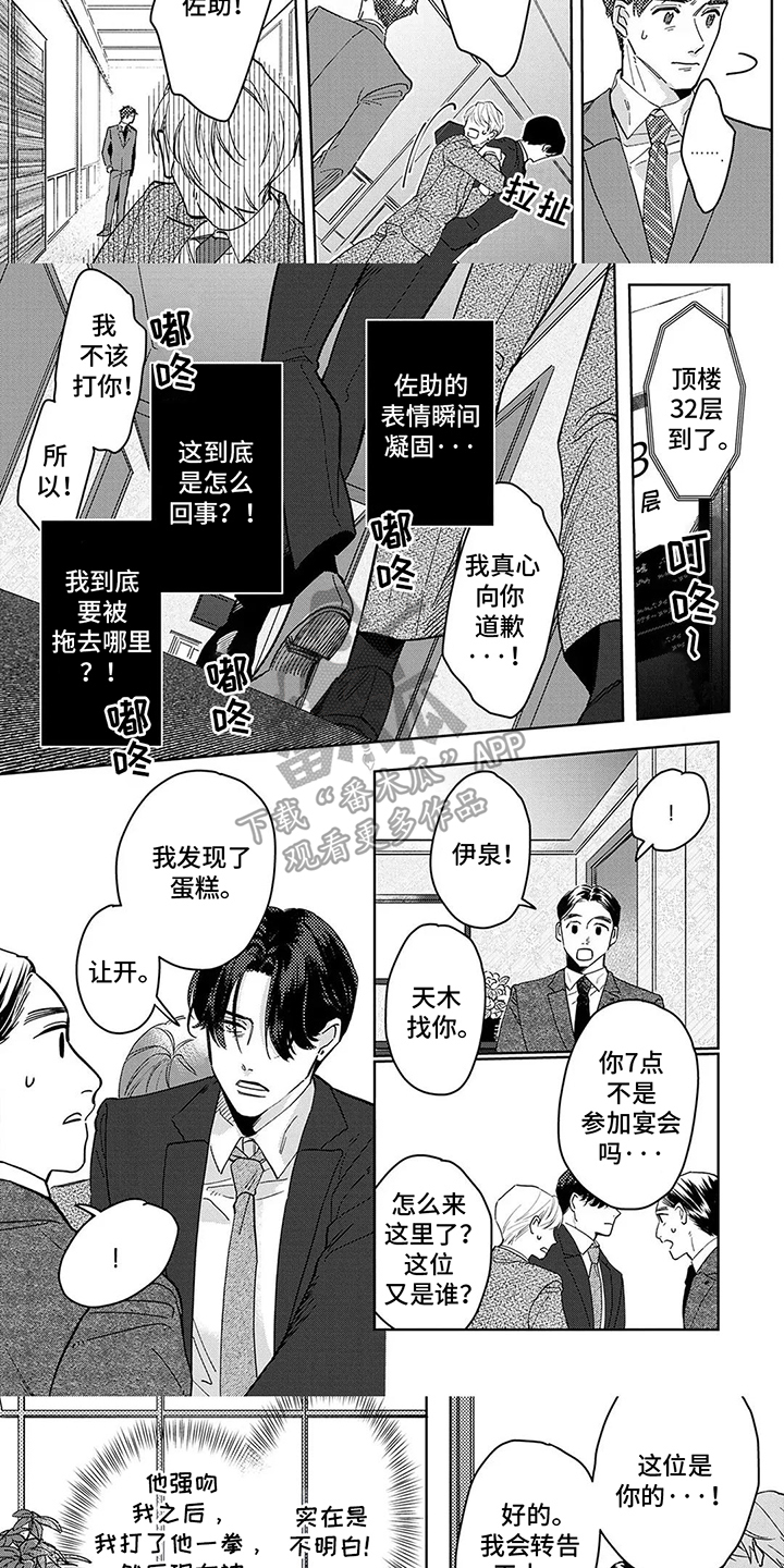 蛋糕与叉子漫画,第3话3图