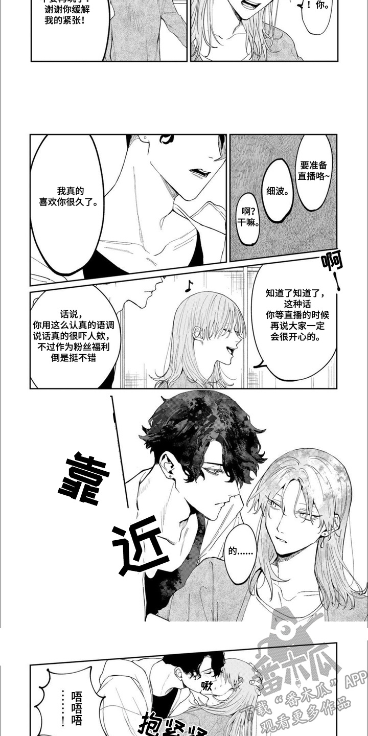 虚拟偶像进行时漫画,第3话3图